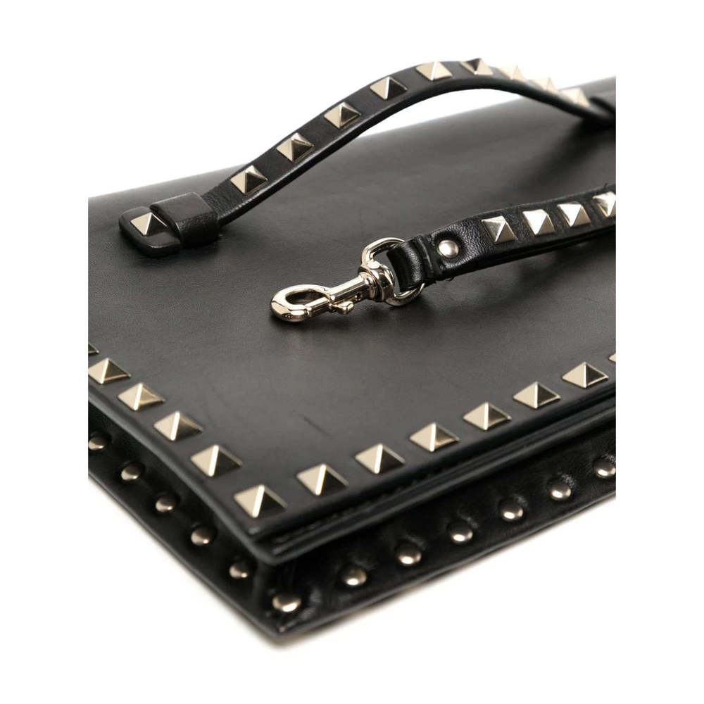 Valentino Rockstud Leather Clutch Bag - Picture 4 of 5